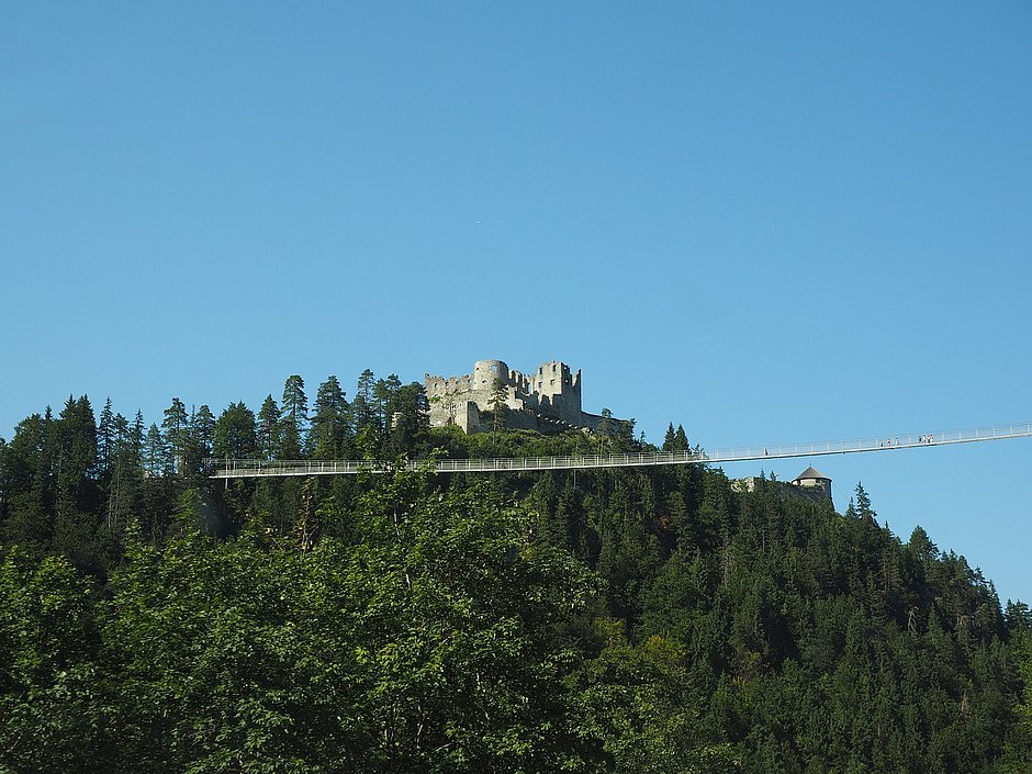 Burg Ehrenberg mit Hängebrücke